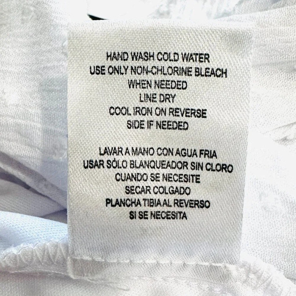 NWT Speechless Juniors Sleeveless V-Neck Fully Lined White Dress Size Medium - Picture 15 of 15